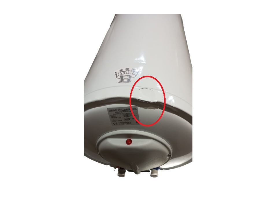 bandini area occasioni 2940 scaldabagno elettrico bandini braun slim verticale flangiato 45 litri