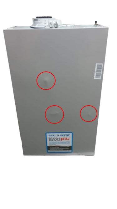 baxi area occasioni 2592 caldaia a condensazione da incasso baxi luna in plus 26 kw low nox completa di kit scarico fumi kit raccordi di serie cod a7736264 metano o gpl
