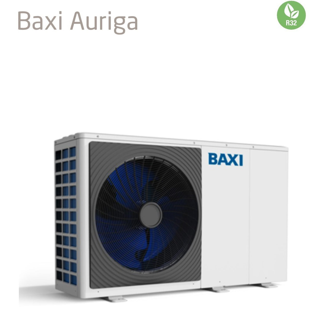 baxi pompa di calore aria acqua monoblocco inverter baxi auriga 8m a r 32 monofase a7794572 con pannello di comando remoto incluso novita