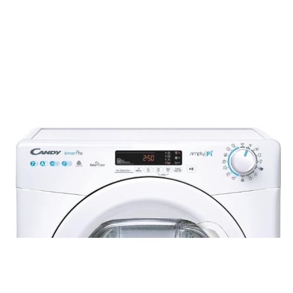 candy asciugatrice slim a pompa di calore candy 7 kg cso4 h7a1de s wi fi classe a ean 8016361991590