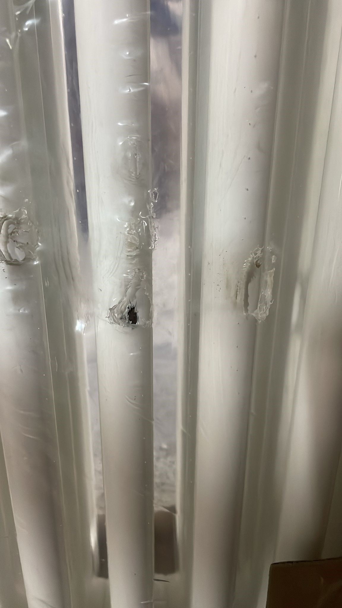 cordivari area occasioni batteria completa radiatore termosifone in acciaio tubolare cordivari ardesia 4 colonne h 2000 mm interasse 1944 mm 14 elementi h 2000