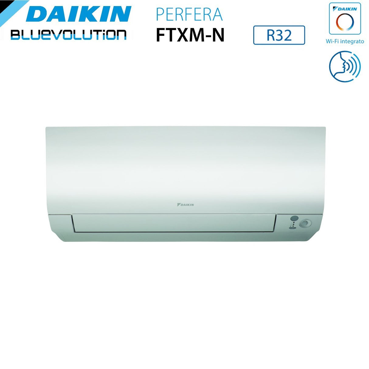 daikin climatizzatore condizionatore daikin bluevolution dual split inverter serie ftxmn perfera 99 con 2mxm50m9n r 32 wi fi integrato 90009000 garanzia italiana ean 8059657007650
