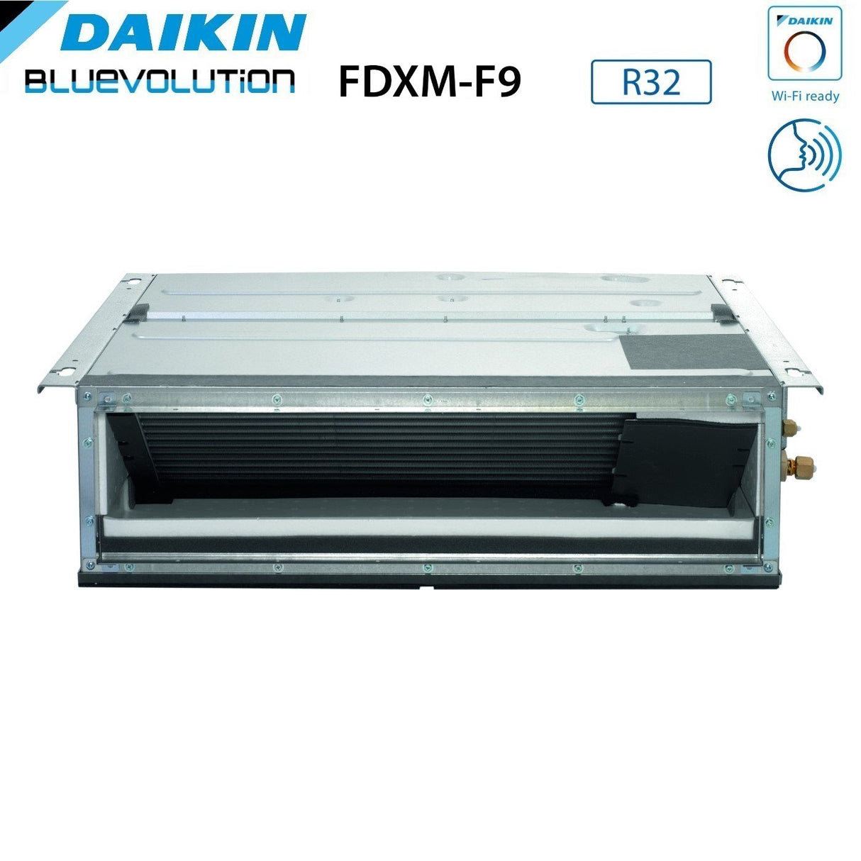 daikin climatizzatore condizionatore daikin bluevolution inverter canalizzato ultrapiatto 9000 btu fdxm25f3f9 r 32 wi fi optional garanzia italiana