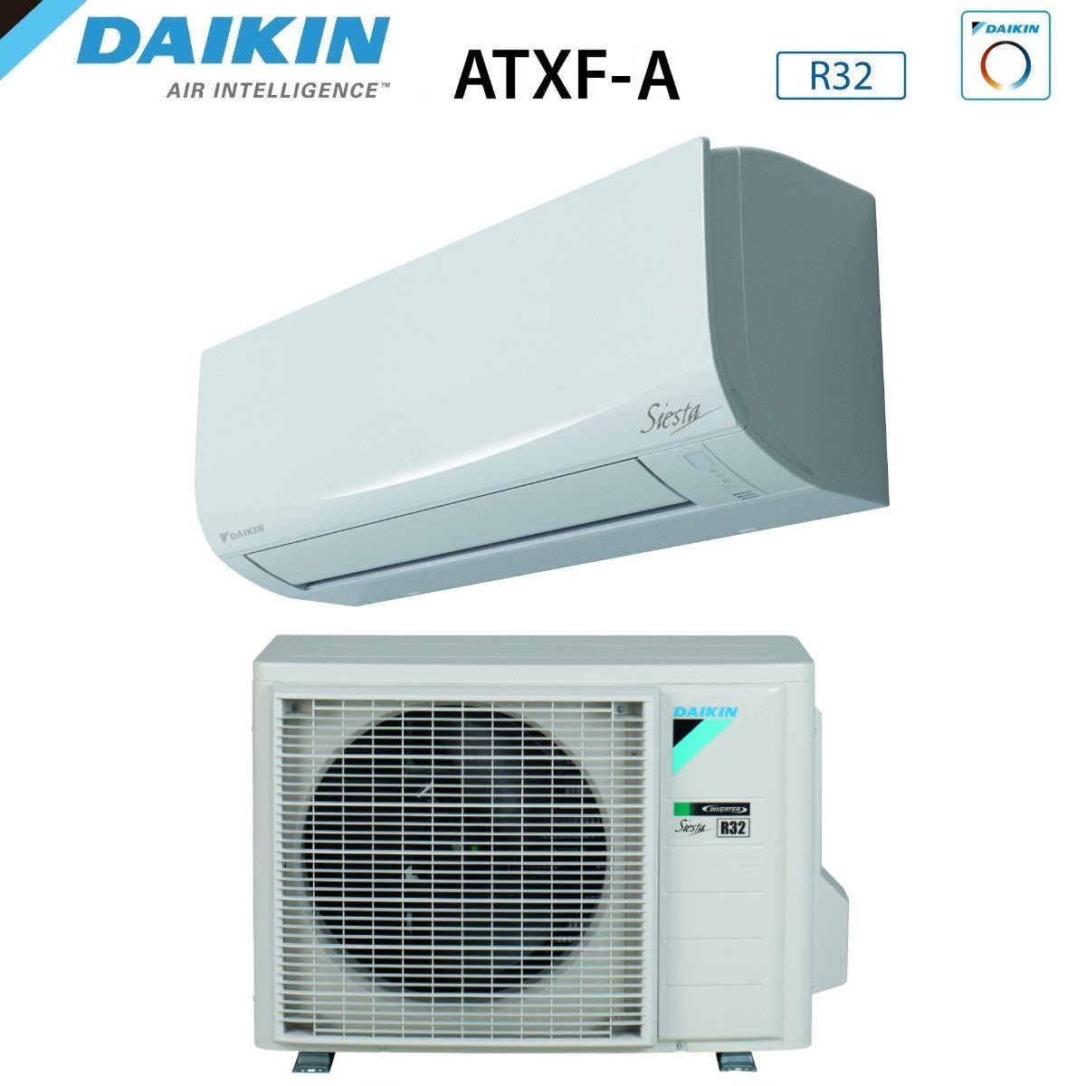daikin climatizzatore condizionatore daikin inverter serie siesta atxf e 24000 btu atxf71a r 32 wi fi optional classe aa