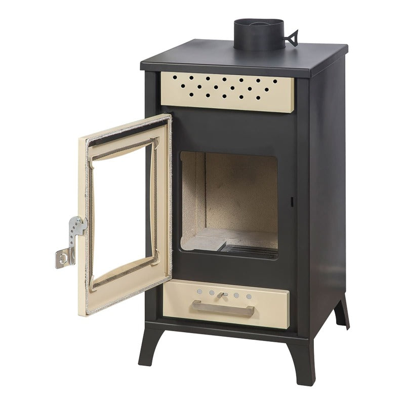 divina fire stufa a legna olga beige potenza 15 kw l455xp485xh91 ean 5200416400684