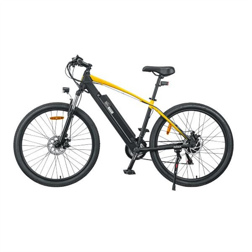 e bike nilox x6 30nxeb275vng1v2 national geographic a pedalata assistita motore brushless high speed 250w batteria lg 36 v 10.4 ah pneumatici da 27.5 x 2.10 e cambio shimano 21 velocita ean 8051122174638