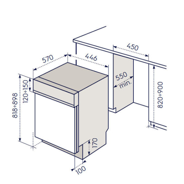 electrolux lavastoviglie da incasso electrolux 13 coperti esi5543lox airdry time manager classe e ean 7332543583904