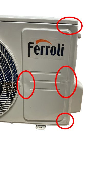 ferroli area occasioni climatizzatore condizionatore ferroli inverter serie giada s 12000 btu 2cp001if r 32 wi fi integrato