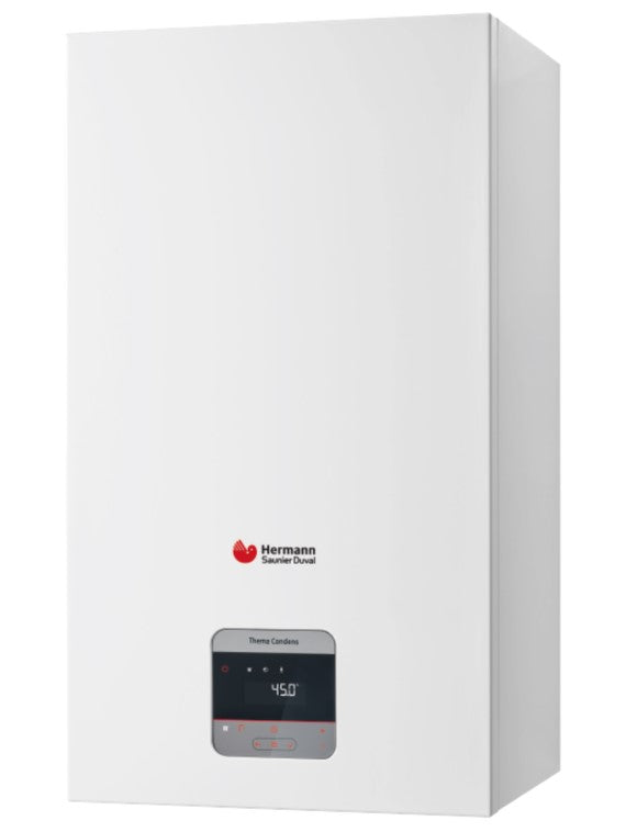 hermann saunier duval offerta caldaia a condensazione hermann saunier duval thema condens 30 is hit metano gpl 0010034553 completa di kit scarico fumi