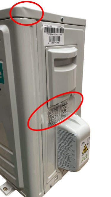 hisense area occasione climatizzatore condizionatore hisense inverter serie easy smart 12000 btu ca35yr3ag ca35yr3aw r 32 wi fi optional classe aa