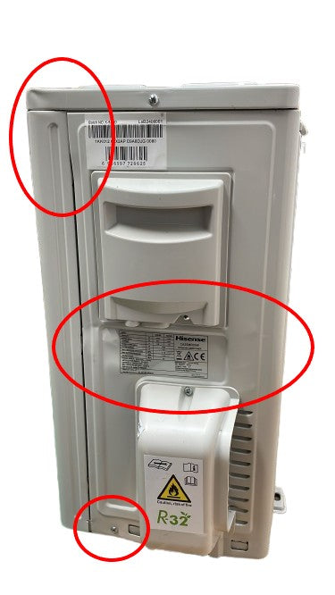 hisense area occasioni climatizzatore condizionatore hisense inverter serie easy smart 12000 btu ca35mr05g ca35mr05w r 32 wi fi optional classe aa 77