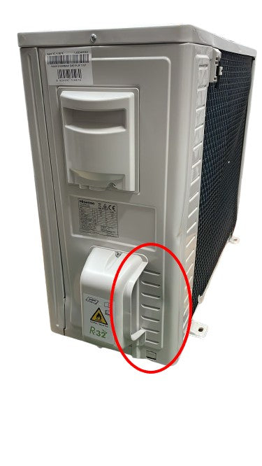 hisense area occasioni climatizzatore condizionatore hisense inverter serie ecosense 12000 btu kf35xr01g r 32 wi fi integrato 3