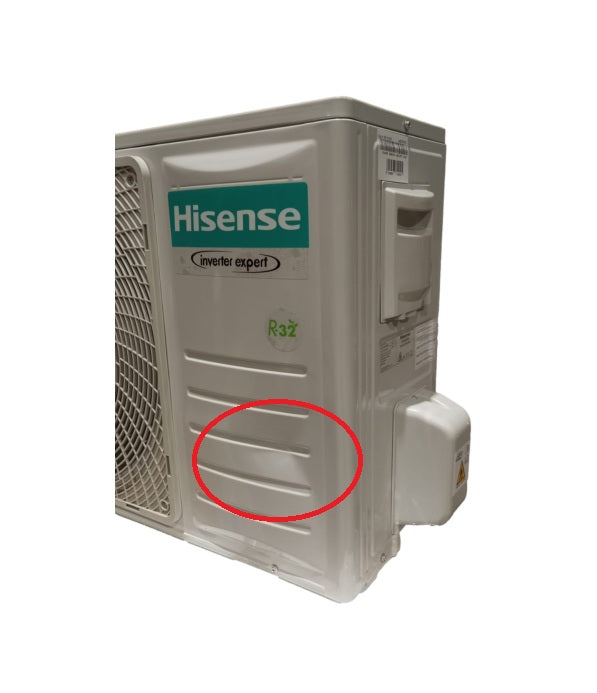 hisense area occasioni condizionatore a cassetta hisense turbo 9000 btu act26ur4rcc8 r 32 wi fi optional con telecomando e pannello incluso
