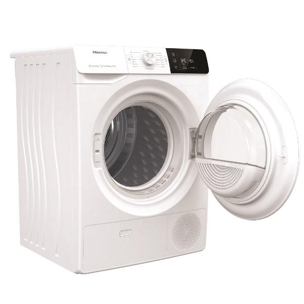 hisense asciugatrice a pompa di calore con carica frontale hisense 9 kg dhge901 twin flow wave plus easy clean classe a ean 3838782433054