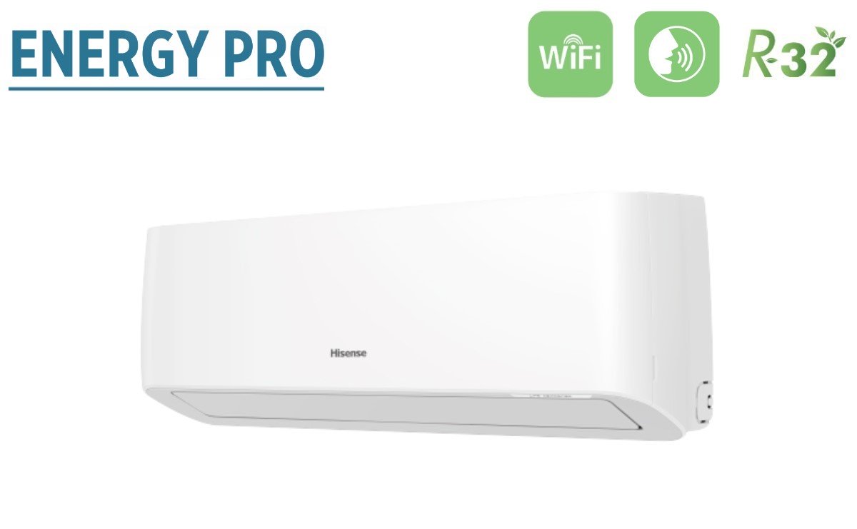hisense climatizzatore condizionatore hisense dual split inverter serie energy pro 1212 con 2amw52u4rxc r 32 wi fi integrato 1200012000 novita