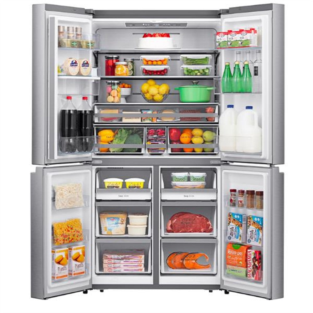 hisense frigorifero 4 porte hisense rq758n4swi1 multi air flow total no frost classe f ean 6921727052384