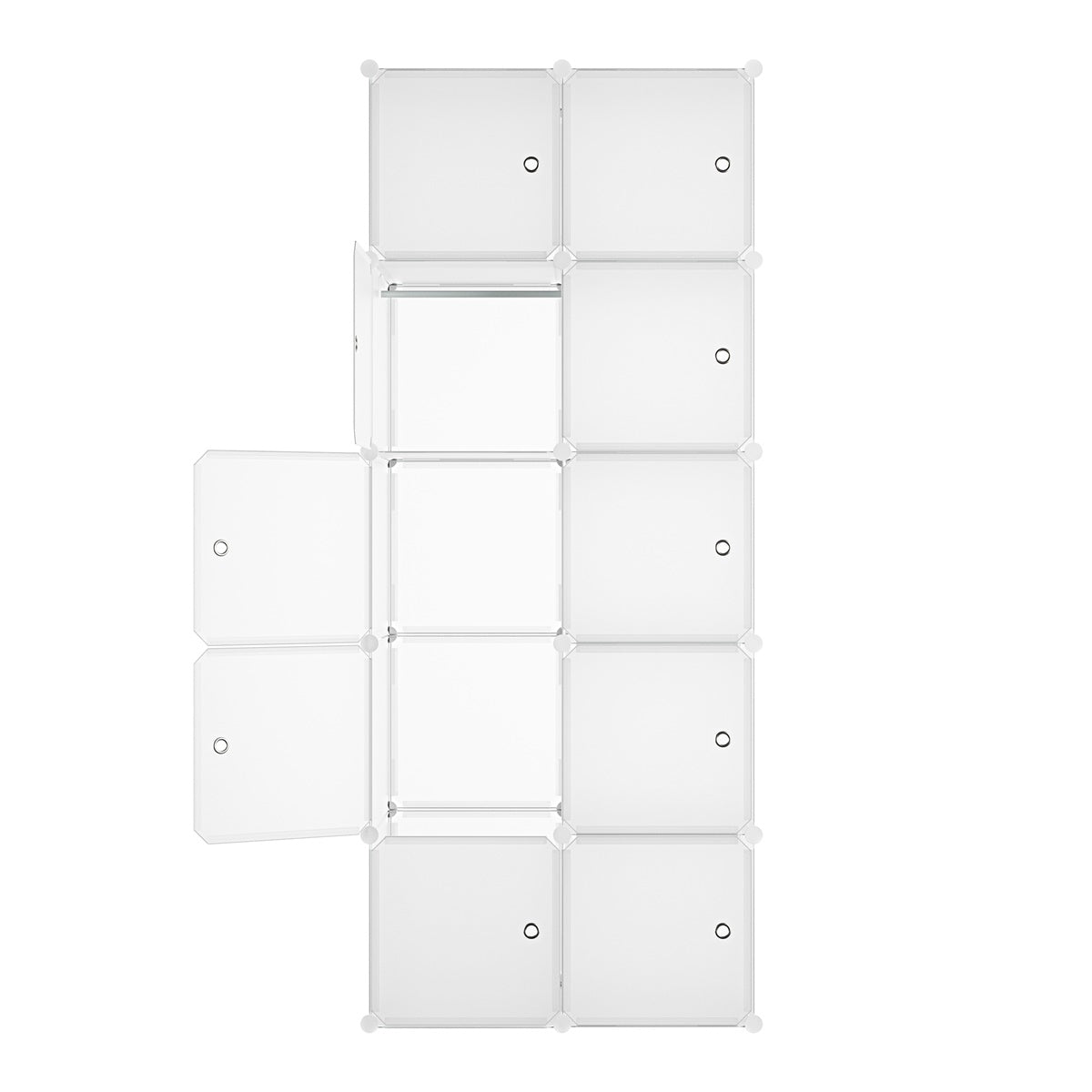 le stelle armadio 10 moduli in plastica colore bianco ean 8024299800761 ean 8024299800761