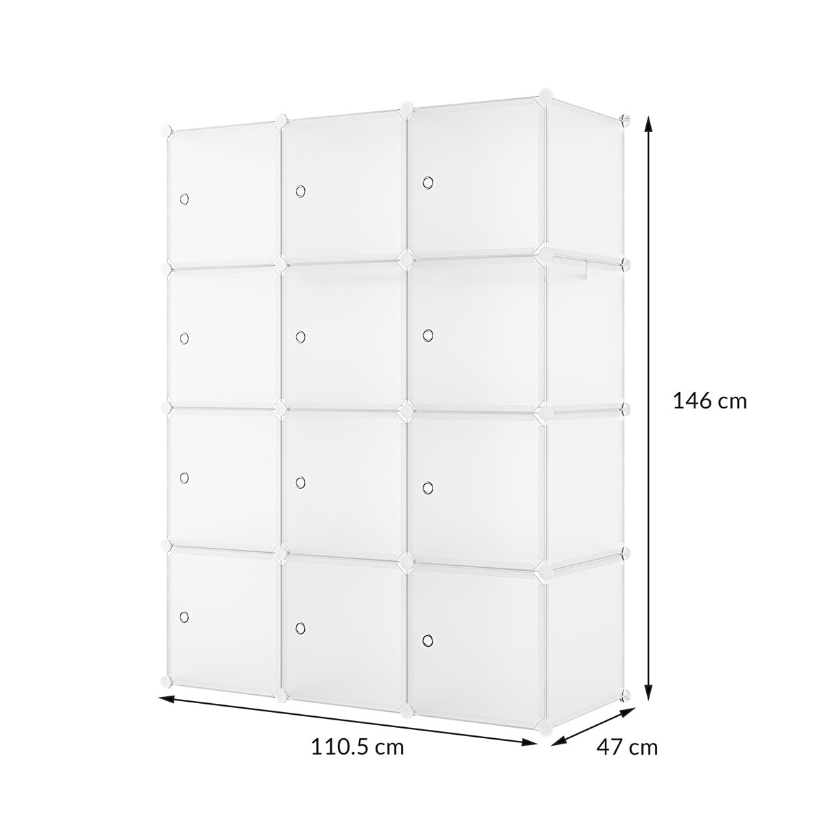 le stelle armadio 12 moduli in plastica colore bianco ean 8024299800785 ean 8024299800785