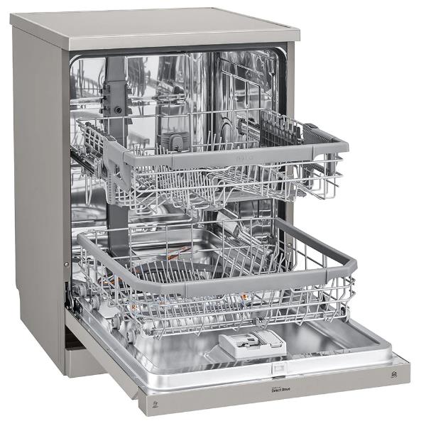 lg lavastoviglie a libera installazione lg df222fps 14 coperti classe energetica e a85xl60xp60 quadwash truesteam wi fi con smartthinq grigio ean 8806091329356