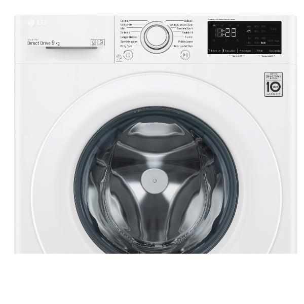 lg lavatrice a carico frontale lg 9 kg mototre inverter ai dd 1400 giri f4wv309n3e classe b ean 8806091150332