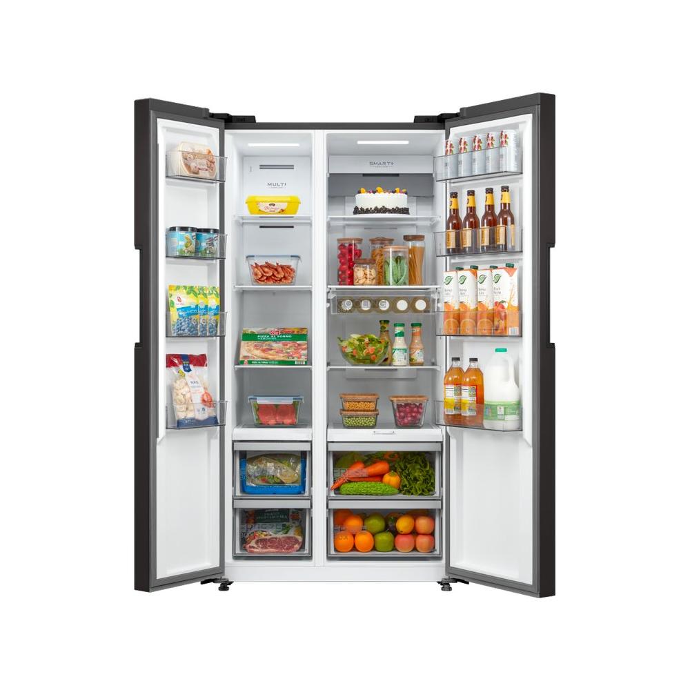 midea frigorifero a libera installazione midea side by side mdrs723myf28 540 litri classe f a1793xl91xp658 total no frost inverter quattro nero ean 6940461917063