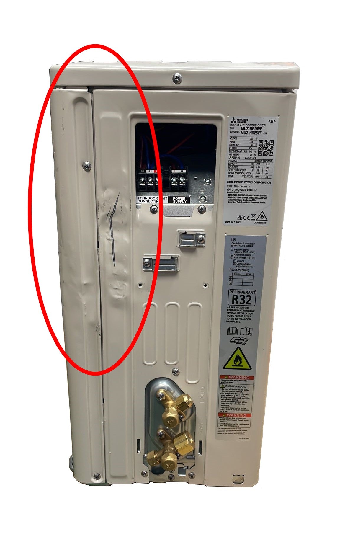 mitsubishi electric area occasioni climatizzatore condizionatore mitsubishi electric inverter serie smart msz hr 9000 btu msz hr25vf r 32 wi fi optional classe aa 12