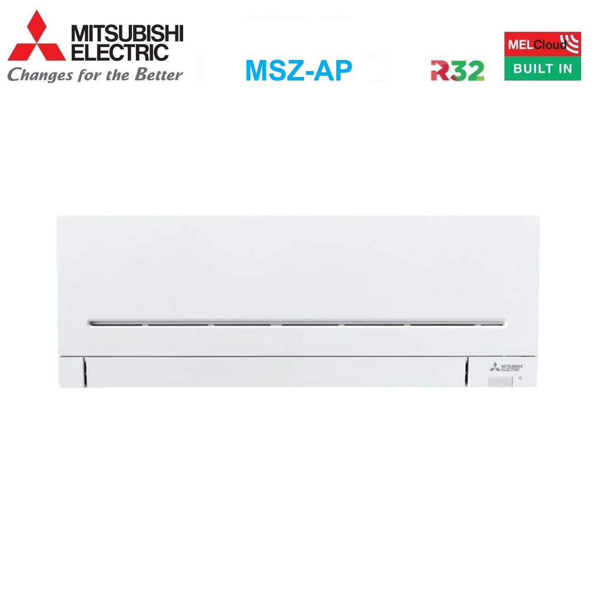 mitsubishi electric climatizzatore condizionatore mitsubishi electric dual split inverter serie ap vgk 718 con mxz 2f53vf2 r 32 wi fi integrato 700018000 ean 8059657017857