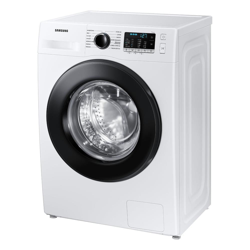 samsung lavatrice a carico frontale samsung 8 kg ww80agas21aeet crystal clean slim classe e 1200 giri a85xl60xp45 vapore igienizzante ecobubble ean 8806094976328