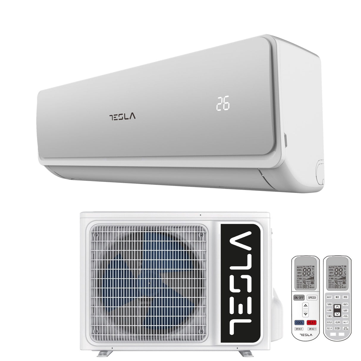tesla climatizzatore condizionatore tesla inverter 9000 btu ta27ffll r 32 wi fi integrato aa