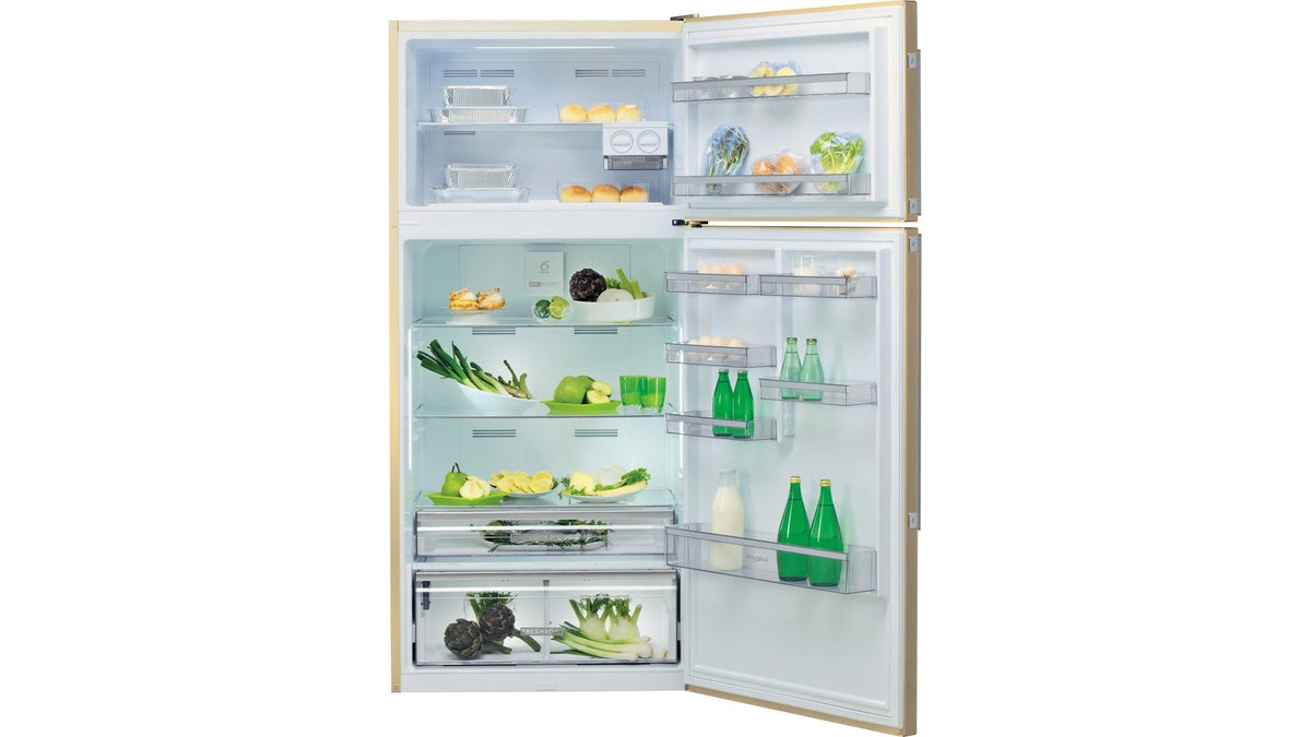 whirlpool frigorifero doppia porta whirlpool w84te 72 m 2 587 litri a186xl84xp75 classe e marmo no frost freshbox 0 porta reversibile ean 8003437615597