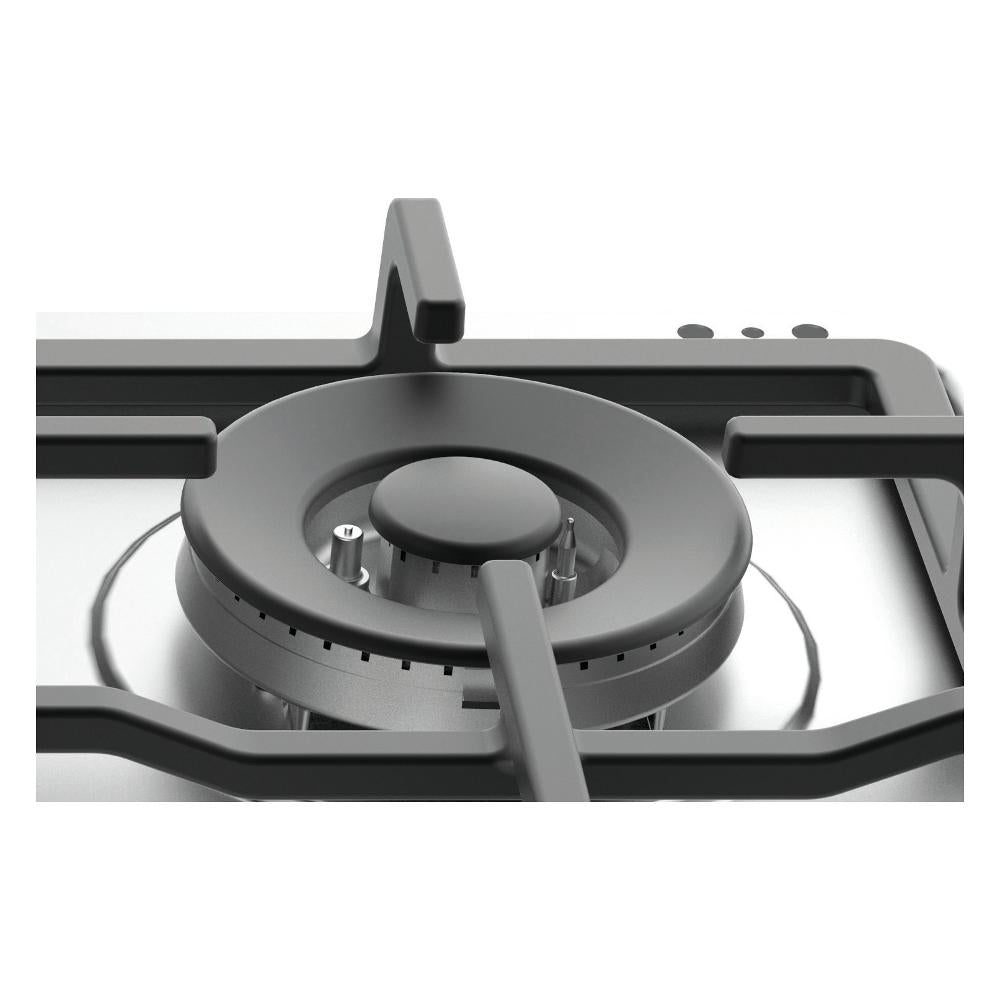 whirlpool piano cottura a gas whirlpool tgml 661 4 fuochi l58xp51 inox ean 8003437625275