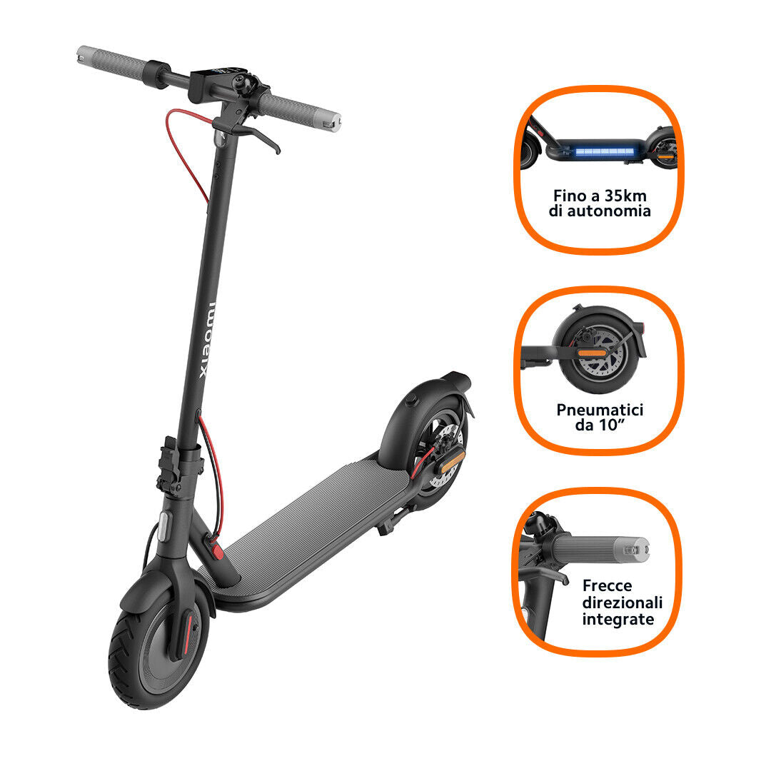 xiaomi monopattino elettrico xiaomi bhr7125it scooter 4 it 275wh grigio scuro ean 6941812721094