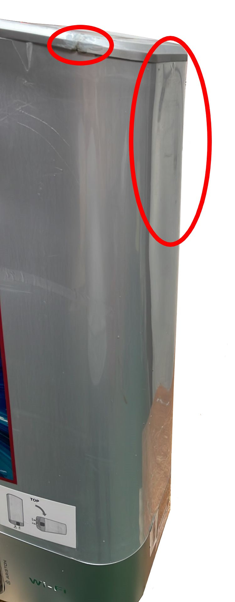 ariston area occasioni scaldabagno elettrico ad accumulo ariston velis vls wi fi 50 litri 3626427