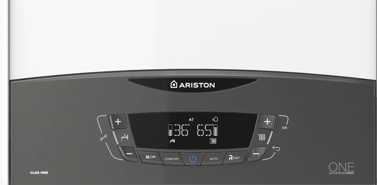 ariston caldaia a condensazione ariston clas one 24 kw gpl 3301021 wi fi optional completa di kit scarico fumi ean 8056138597839
