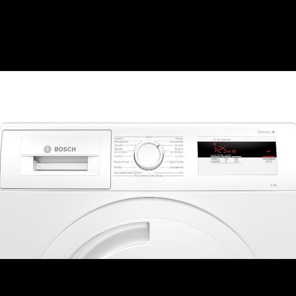 bosch asciugatrice a condensazione bosch 8 kg a carica frontale serie 4 easyclean wth83008ii classe a ean 4242005183371