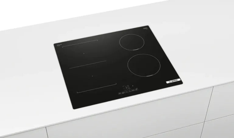 bosch piano cottura a induzione bosh serie 4 pvs611bb6e 4 fuochi 60 cm in vetroceramica nero lxp 59x52 touchselect powerboost combizone ean 4242005289899