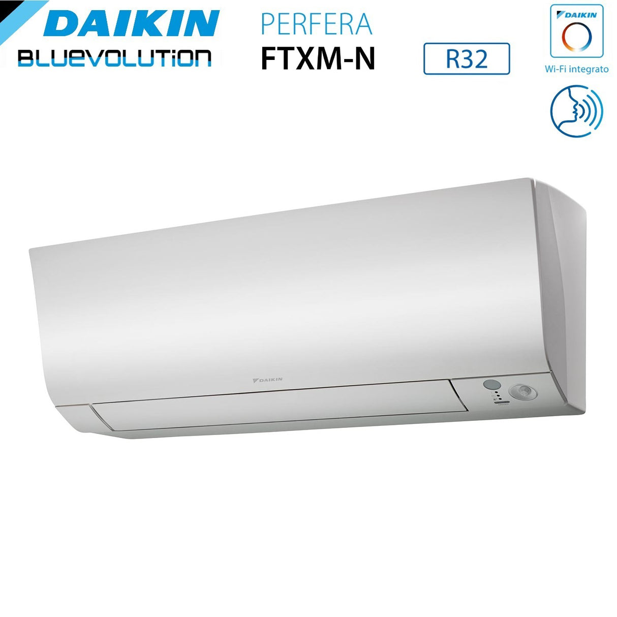 daikin climatizzatore condizionatore daikin bluevolution dual split inverter serie ftxmn perfera 99 con 2mxm40mn r 32 wi fi integrato 90009000 garanzia italiana ean 8059657007643