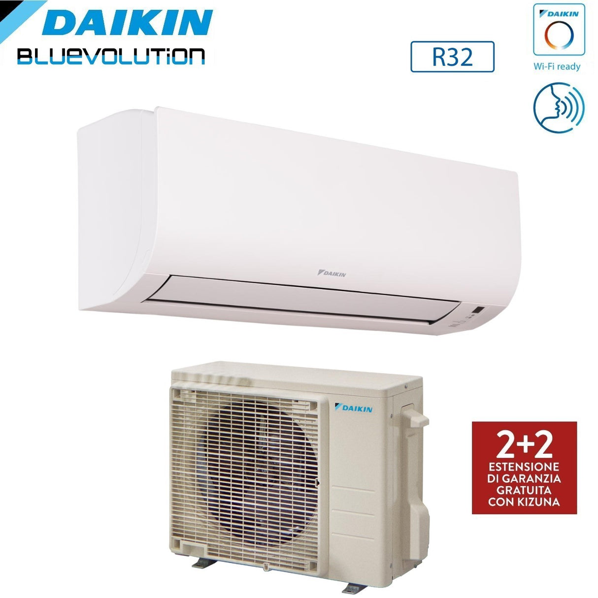 daikin climatizzatore condizionatore daikin bluevolution inverter serie comfora 18000 btu ftxp50n rxp50n r 32 wi fi optional