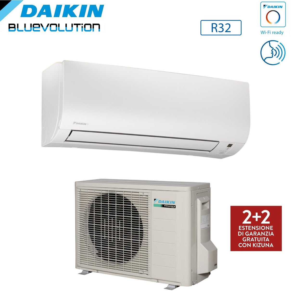 daikin climatizzatore condizionatore daikin bluevolution inverter serie comfora 7000 btu ftxp20m r 32 wi fi optional classe a novita ean 8059657002662