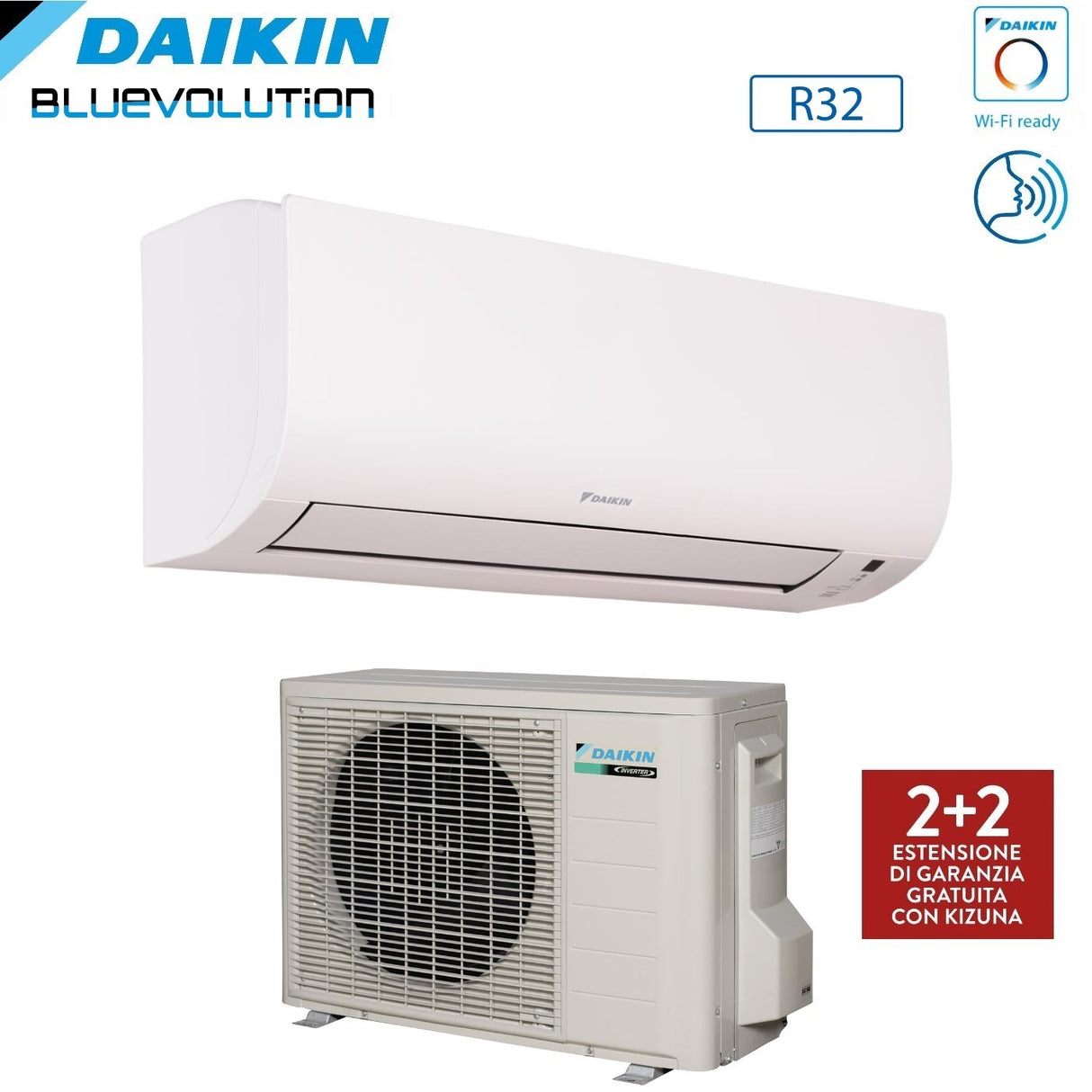 daikin climatizzatore condizionatore daikin bluevolution inverter serie comfora 9000 btu ftxp25m r 32 wi fi optional classe a novita ean 8059657001504