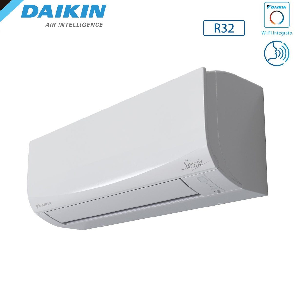 daikin climatizzatore condizionatore daikin trial split inverter serie siesta 999 con 3amxf52a r 32 wi fi optional 900090009000