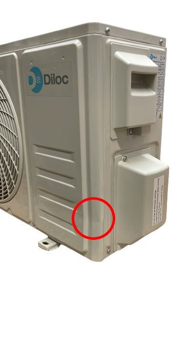 diloc area occasioni climatizzatore condizionatore inverter diloc serie impact 12000 btu d impact12 a wi fi integrato