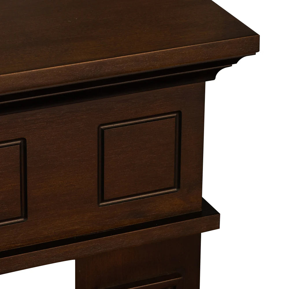 divina fire cornice per camino rivestimento in legno l895xh905xp28 jefferson noce