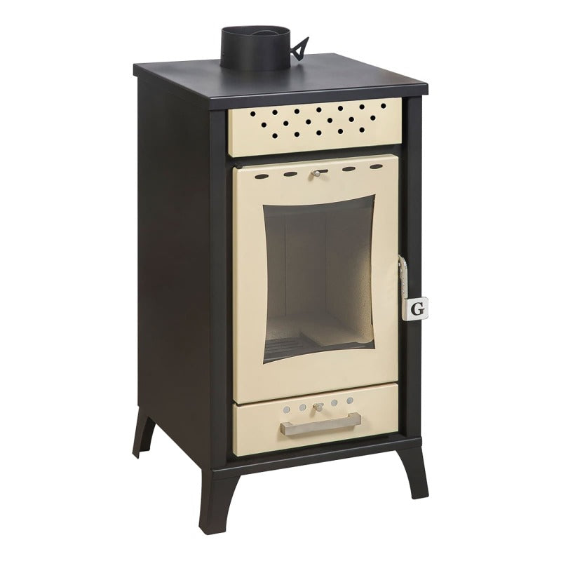 divina fire stufa a legna olga beige potenza 15 kw l455xp485xh91 ean 5200416400684