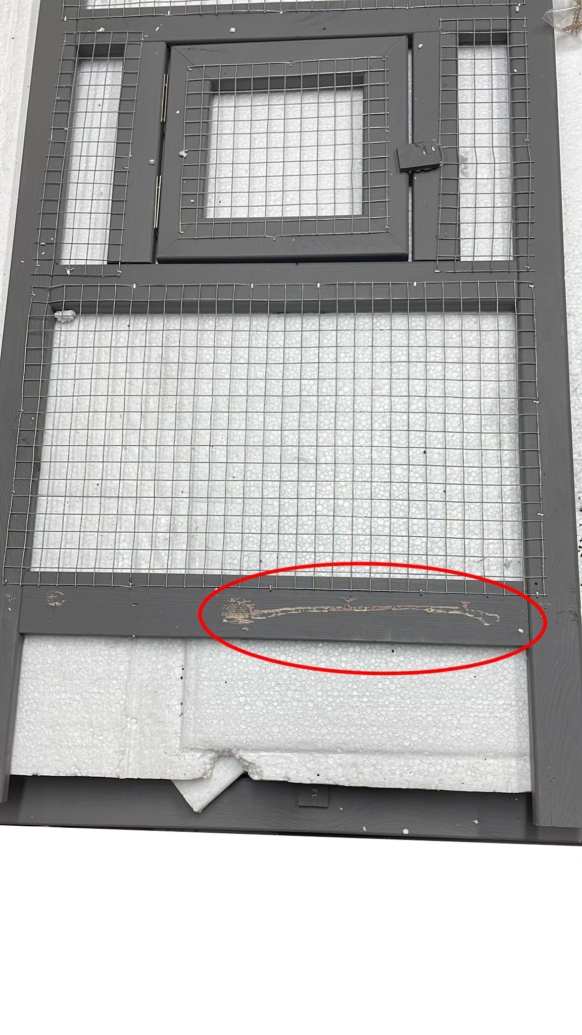 easycomfort area occasioni easycomfort voliera per uccelli da esterno in legno di abete 80 5x57x158 5cm grigio chiaro 1