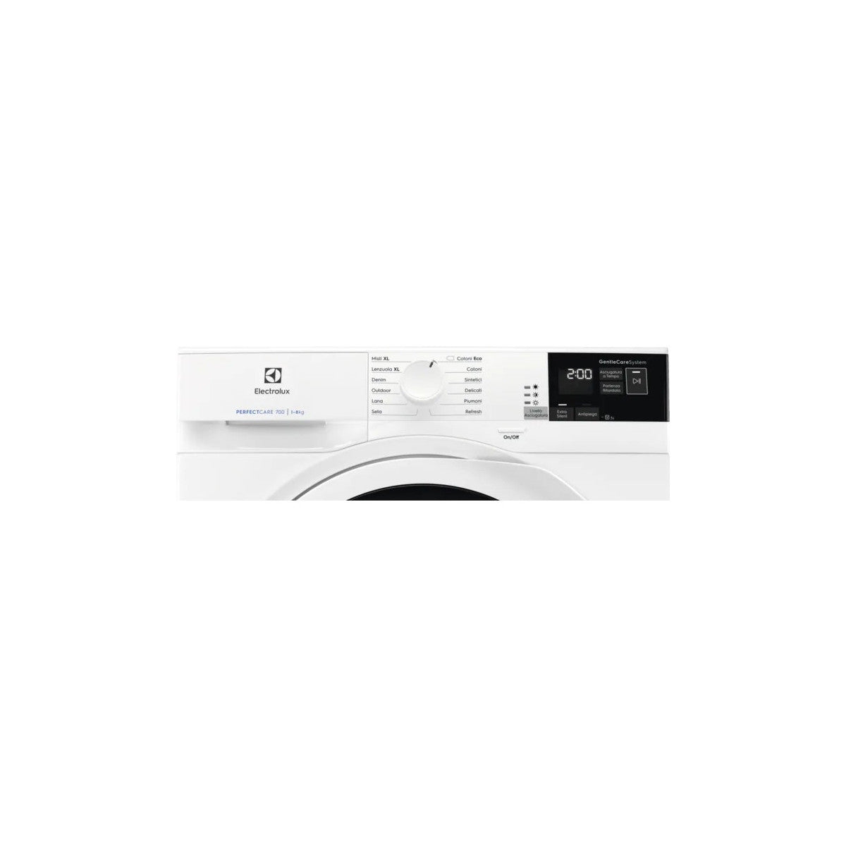 electrolux asciugatrice pompa di calore 8 kg electrolux ew7ha482 perfectcare 700 gentlecare sensicare classe a ean 7332543846696