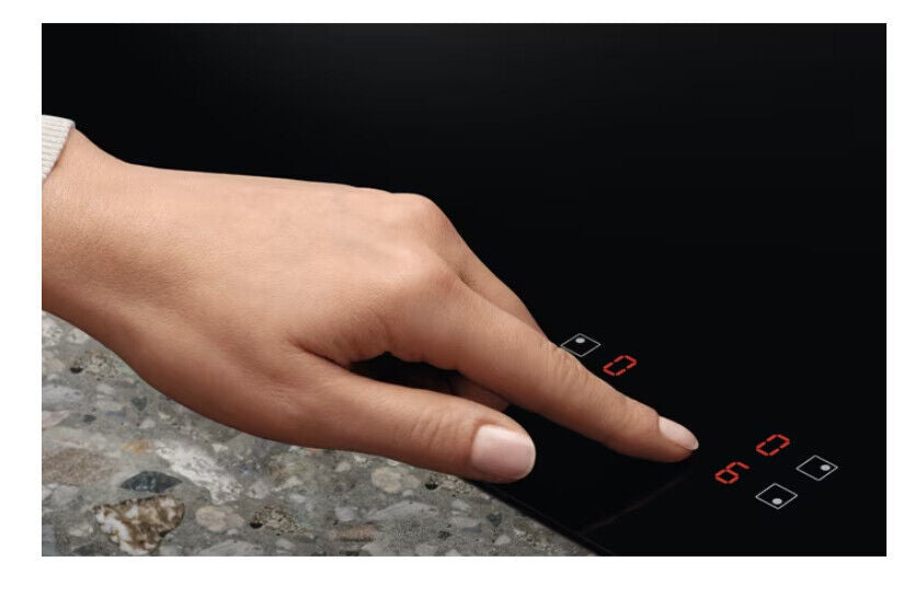 electrolux piano ad induzione electrolux eib60424ck serie 300 4 fuochi l59xp52 vetroceramica nero