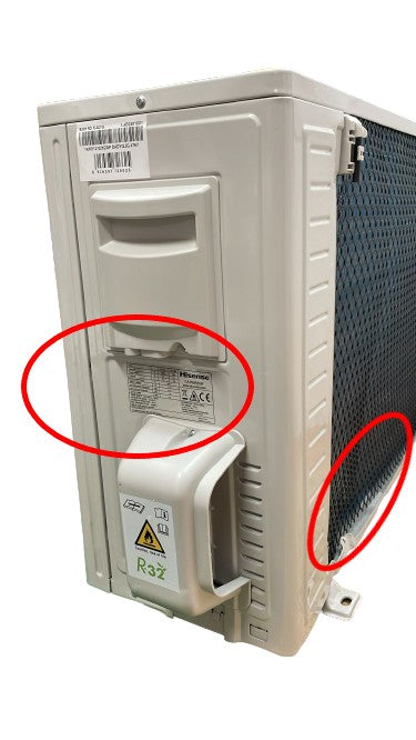 hisense area occasione climatizzatore condizionatore hisense inverter serie easy smart 12000 btu ca35mr05g ca35mr05w r 32 wi fi optional classe aa 1