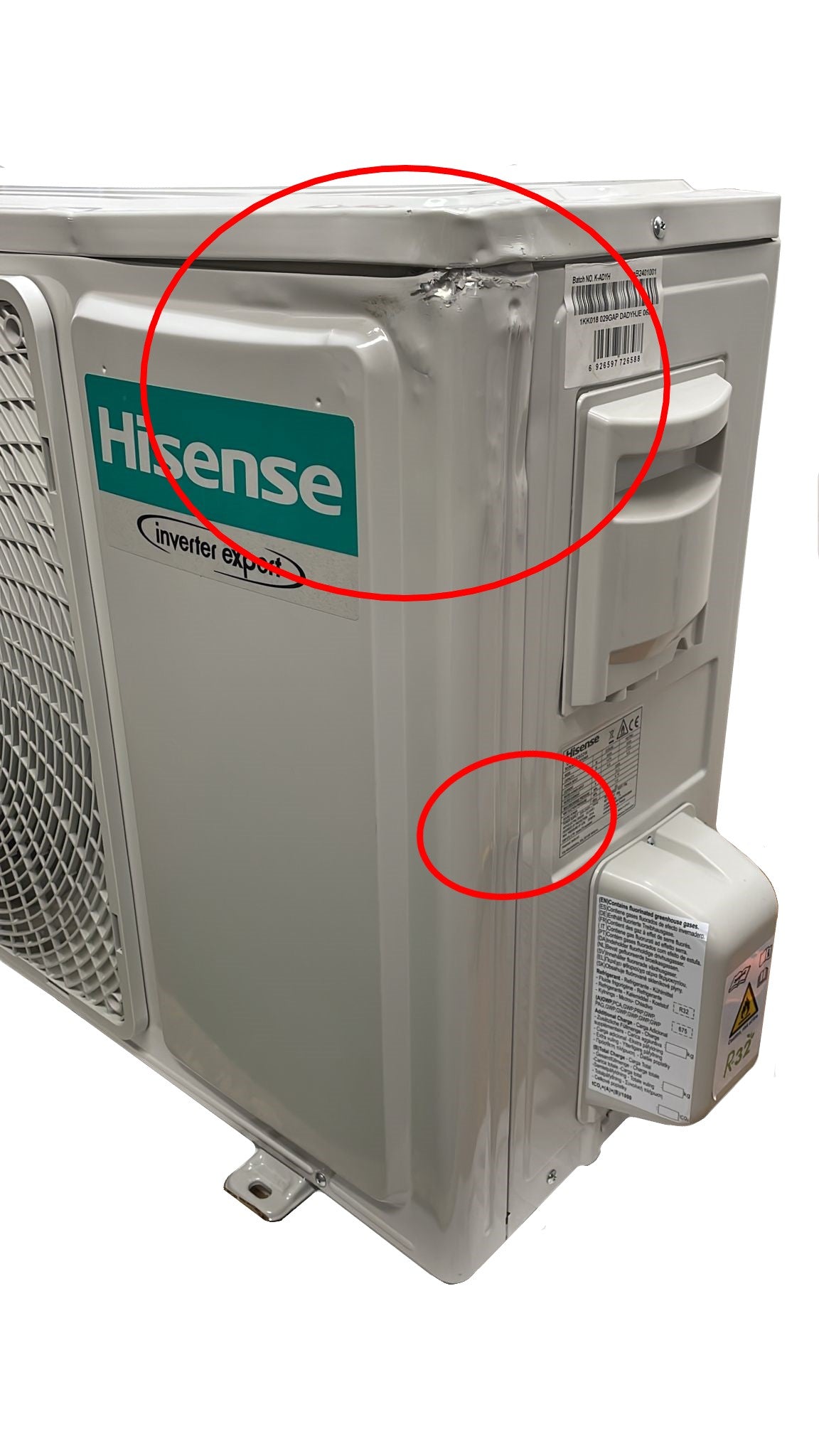 hisense area occasioni climatizzatore condizionatore hisense inverter serie easy smart 18000 btu ca50xs02g ca50xs02w r 32 wi fi optional classe aa 4