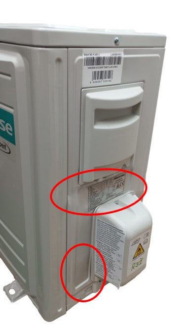 hisense area occasioni climatizzatore condizionatore hisense inverter serie iq plus 9000 btu cjmr0901g r 32 wi fi integrato aa 1